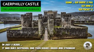 Caerphilly Castle  The Largest in Wales 2nd in Britain [upl. by Lindly]