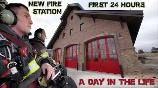 First 24 Hours in a New Fire Station  A Day in the Life [upl. by Aja]