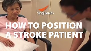 How To Position A Stroke Patient [upl. by Tidwell626]