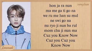 NCT U  Know Now Easy Lyrics [upl. by Trebla465]