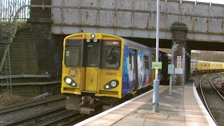 Half an Hour at 216  Birkenhead North Station 1022017  Class 507 508 terminus [upl. by Carberry]