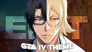 Aizen x Urahara  GTA IV Theme Edit [upl. by Ardene]